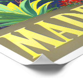 Madeira vintage-Poster Poster (Hoek)