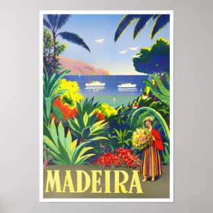 Madeira vintage-Poster Poster