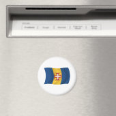 Madeira Vlag Magneet (Insitu (Vaatwasser))