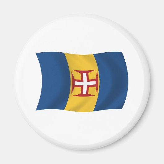 Madeira Vlag Magneet (Voorkant)