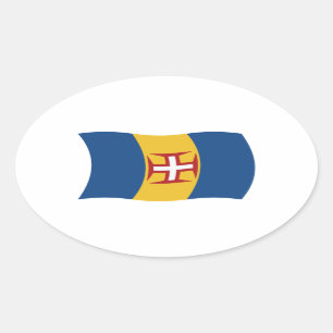 Madeira Vlag Sticker