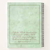 Madeiran Marvel : Carnet Musschia wollastonii (Dos)