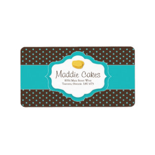 Madeleine Cookies Adresetiketten Etiket
