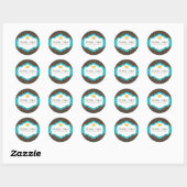 Madeleine Cookies Polk a Dot Stickers (Feuille)