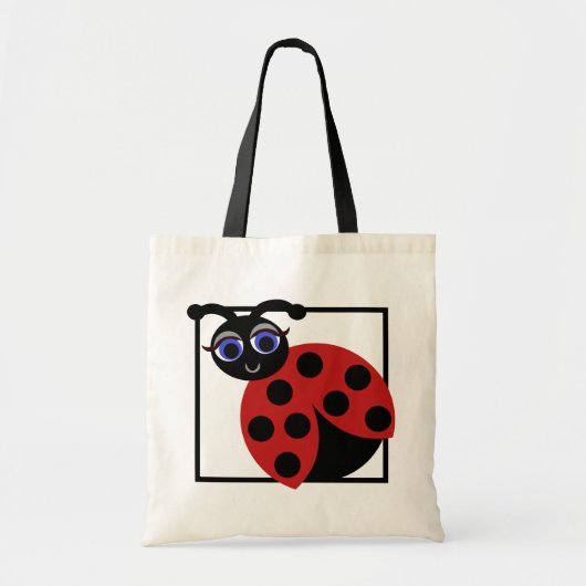Madeleine LadyBug Toon Bag Tote Bag (Voorkant)