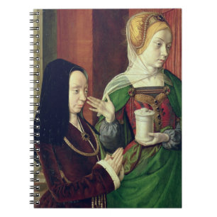 Madeleine van Bourgogne, voorgesteld door St. Mary Notitieboek