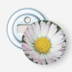 madeliefje button flesopener
