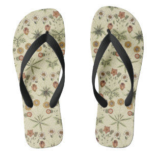 Madeliefje door William Morris, Vintage Victoriaan Teenslippers