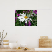 Madeliefje en wilgenroosje poster (Keuken)