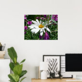 Madeliefje en wilgenroosje poster (Thuiskantoor)