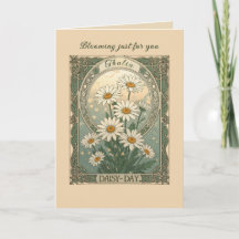 Madeliefje Geboortemaand Bloem Motief