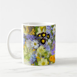 Madeliefje, Sleutelbloem, Narcis Bloemen Koffiemok