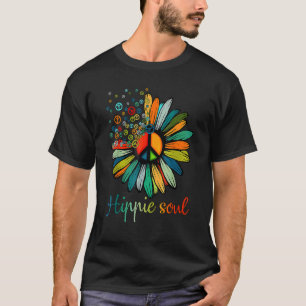 Madeliefje Vredesteken Hippie Ziel Bloem 1 T-shirt