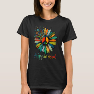 Madeliefje Vredesteken Hippie Ziel Bloem 1 T-shirt
