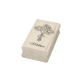 Madeliefjes Aangepaste Naam Rubberstempel (Stempel)