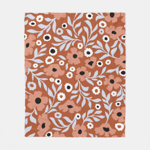 madeliefjes: abstracte achtergrond. fleece deken