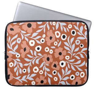 madeliefjes: abstracte achtergrond. laptop sleeve