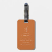 Madeliefjes Bagage Labels (Achterkant verticaal)