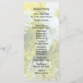 Madeliefjes-, chrysanten- en kweeboeket programma (Achterkant)