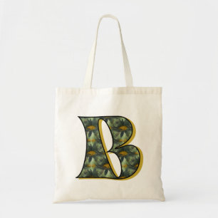 Madeliefjes Monogram Initiaal B Tote Bag