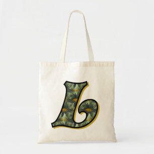 Madeliefjes Monogram Initiaal L Tote Bag