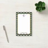 Madeliefjes Monogram Post-it® Notes (Kantoor)