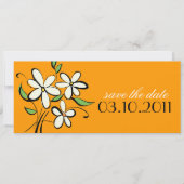 Madeliefjes Save the Date Aankondiging (Voorkant)