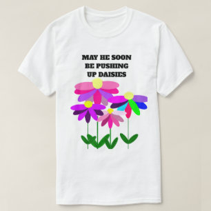 Madeliefjes T-Shirt omhoog duwen