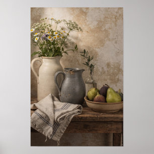 Madeliefjes, vijgen en stenen kan poster