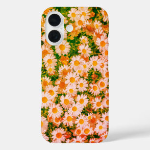 Madeliefjesveld Foto Hoestelcase   Levendig Wilde  iPhone 16 Hoesje