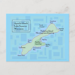 Madeline Island Briefkaart 2025