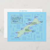 Madeline Island Briefkaart 2025 (Voorkant / Achterkant)