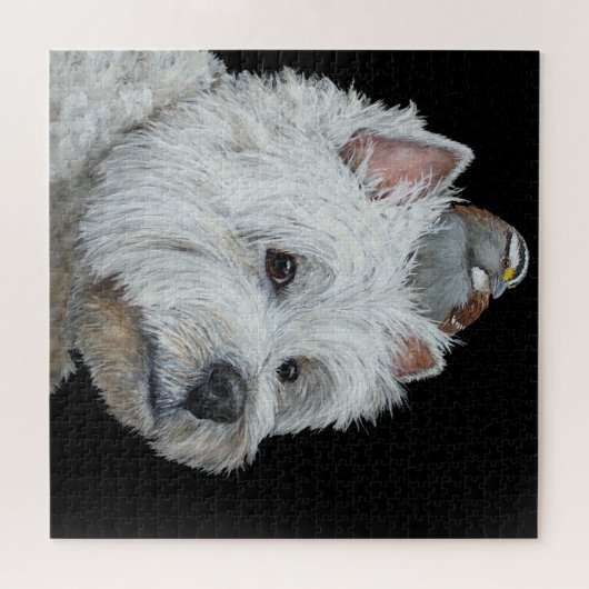 Madeline le puzzle Westie (Horizontal)
