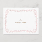 Madeline Seras-tu mes cartes de demoiselle d'honne (Dos)