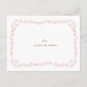 Madeline Serez-vous mes cartes de demoiselle d'hon (Dos)