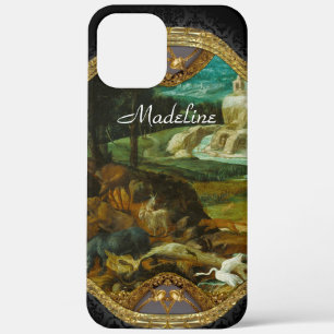 Madelines Meadow Monogram Hoesje-Mate iPhone Case