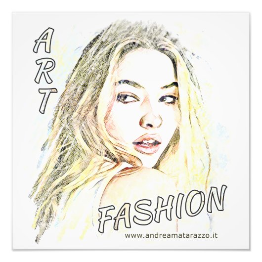 Madelyn Mode Art Foto Afdruk (Voorkant)