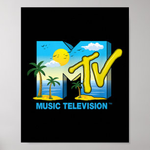 Mademark X MTV - De officiële MTV Logo met Sunny Poster
