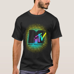 Mademark x MTV - Negatieve ruimtedampgolf tot de h T-shirt