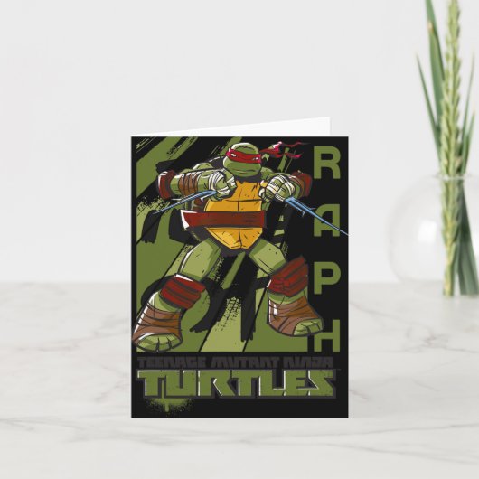 Mademark X - - Original Tmnt New Raphael Kaart (Voorkant)