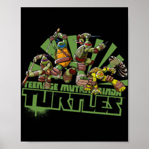 Mademark X - - Originele Tmnt Nieuwe Serie Team Poster