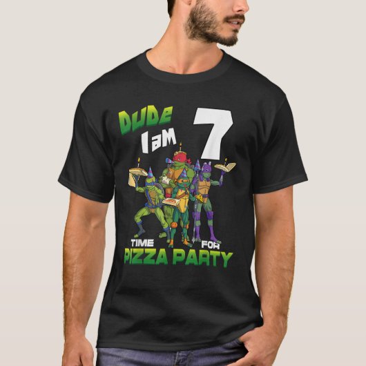 Mademark x Teenage Mutant Ninja Turtles Dude I Am T-shirt (Voorkant)