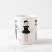 Mademoiselle à Paris Mug (Centre)