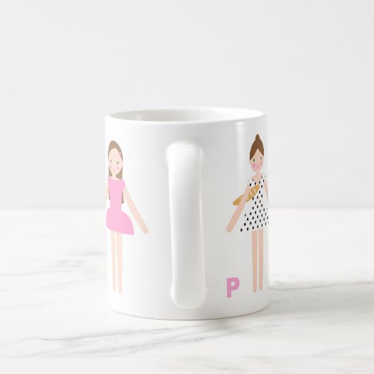 Mademoiselle à Paris Mug (Poignée)
