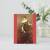 Mademoiselle Denemidoff - Boldini Briefkaart (Staand voorkant)