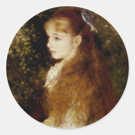 Mademoiselle Irene Cahen d'Anvers Ronde Sticker (Voorkant)