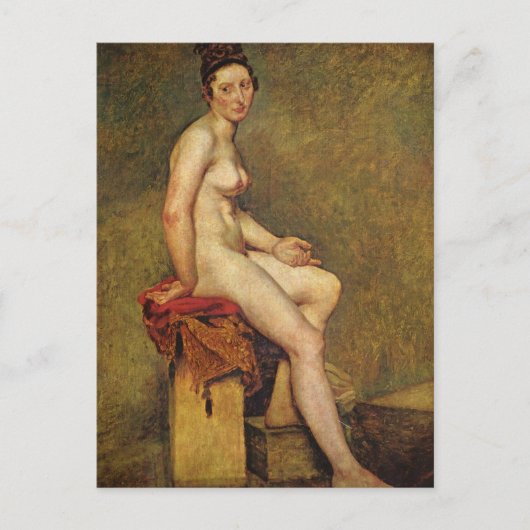 Mademoiselle Roos Briefkaart (Voorkant)