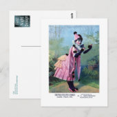 Mademoiselle Vanoni Briefkaart (Voorkant / Achterkant)