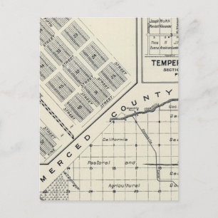 Madera County, California 3 Briefkaart