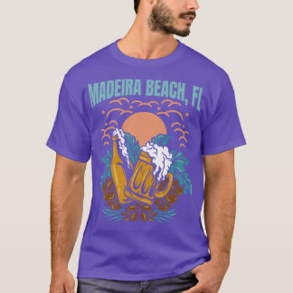 Maderastrand Florida Westkust Stranden Surf T-shirt